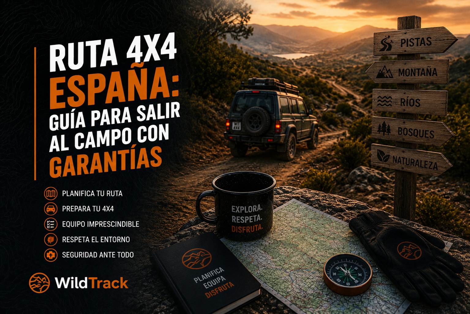 Ruta 4x4 España: guía para salir al campo con garantías