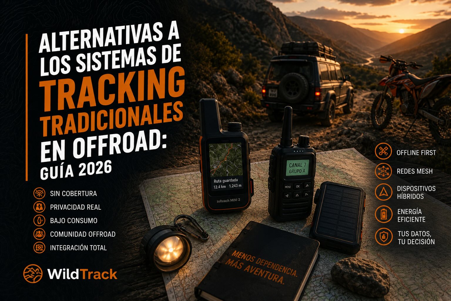 Alternativas a los Sistemas de Tracking Tradicionales en Offroad: Guía 2026